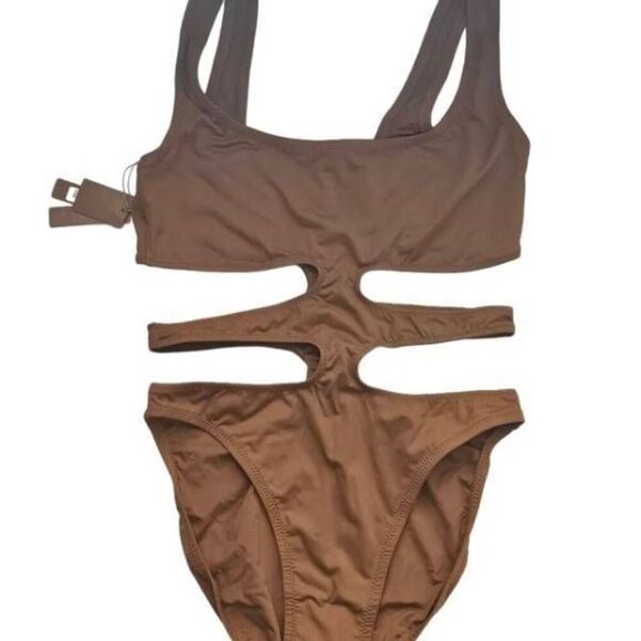 SKIMS MONOKINI SWIMSUIT  NWT - Picture 1 of 9
